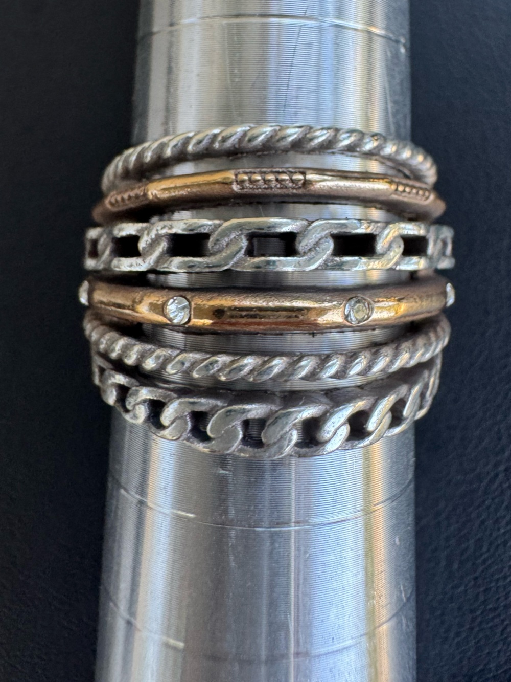 Brighton Neptune's Rings Multi Row Ring - Picture 2 of 6